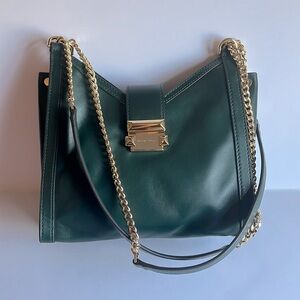 Michael Kors Stylish Green handbag